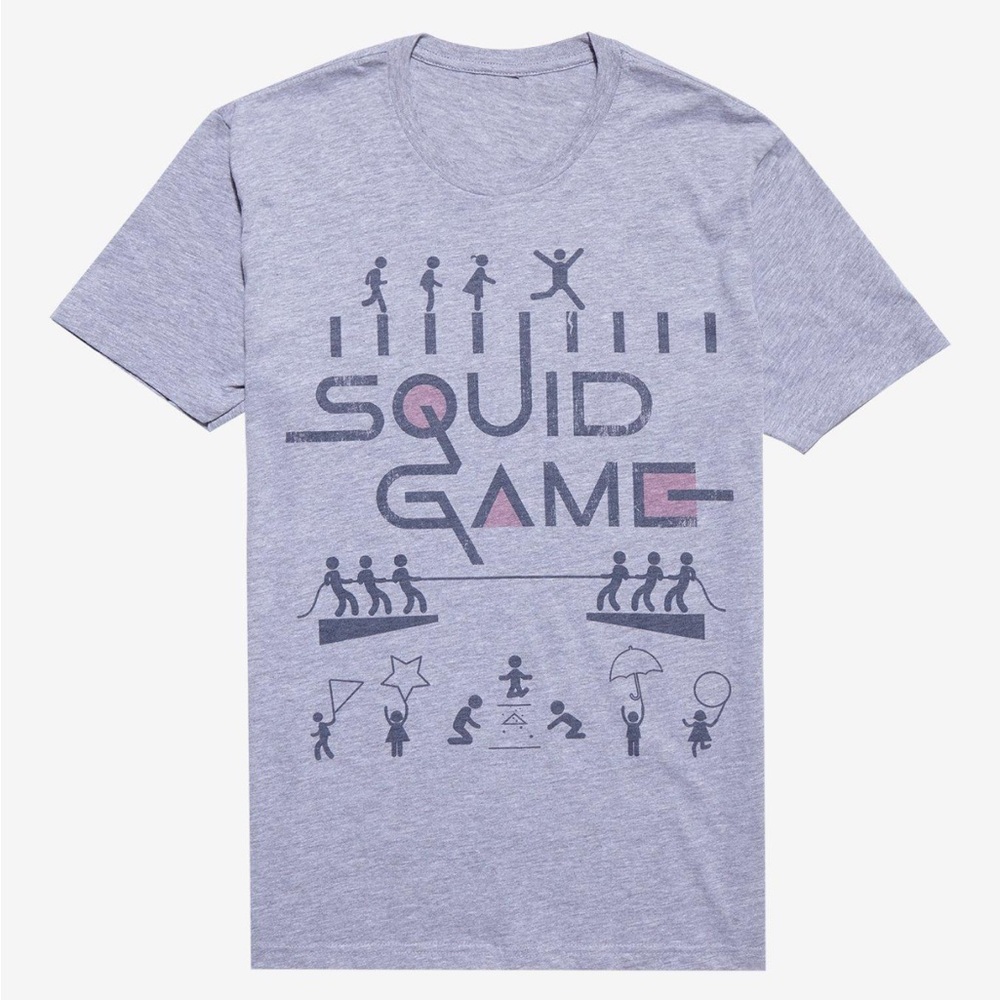 NWT Squid Game Netflix Icons T Shirt Size 3x